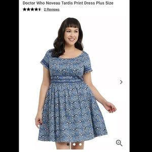 Hot Topic Dr Who Nouveau Dress - Size 22